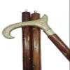 Zubaida Nauticals Derby Canes and Walking Sticks - Victorian Stick 37" Vintage Ebony Black Wooden Cane for Men and Women - Nickel Plated Cane with Handle in Silver Tone view 2
