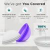 CareCup Reusable Menstrual Disc - Set of 2 Soft, Flexible Menstrual Discs for Women - Medical-Grade Silicone Period Cups for Leak-Free, Comfortable Protection - Eco-Friendly, Sustainable (2 Small) view 2