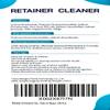 Retainer & Denture Cleaner Tablets - 4 Months Supply (120 pcs) Dental Retainers for Aligner - Mouth & Night Guards - False Teeth Whitening - Removes Odor & Plaque (120 Pcs) view 3