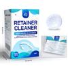 Retainer & Denture Cleaner Tablets - 4 Months Supply (120 pcs) Dental Retainers for Aligner - Mouth & Night Guards - False Teeth Whitening - Removes Odor & Plaque (120 Pcs) view 4