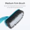 2-Pack Scrub Brush for Cleaning with Long Handle, Medium Firm Brush Bathroom Cleaning Supplies and Bathtub Cleaner and Shower Cleaning, Multi-Scene Use for Kitchen or Carpet view 4