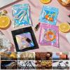 100 Pack Mylar Bags - 4 x 6 Inch Resealable Smell Proof Bags Foil Pouch Flat Bag with Front Window Pink view 4