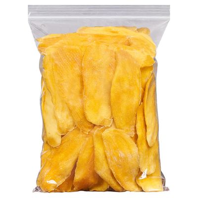 homeemoh Freeze Dried Fruits Chunks, 250g(8.82oz) Large Bulk Bag Natural Organic Fruits Snacks Chunks, Non-GMO,Mango