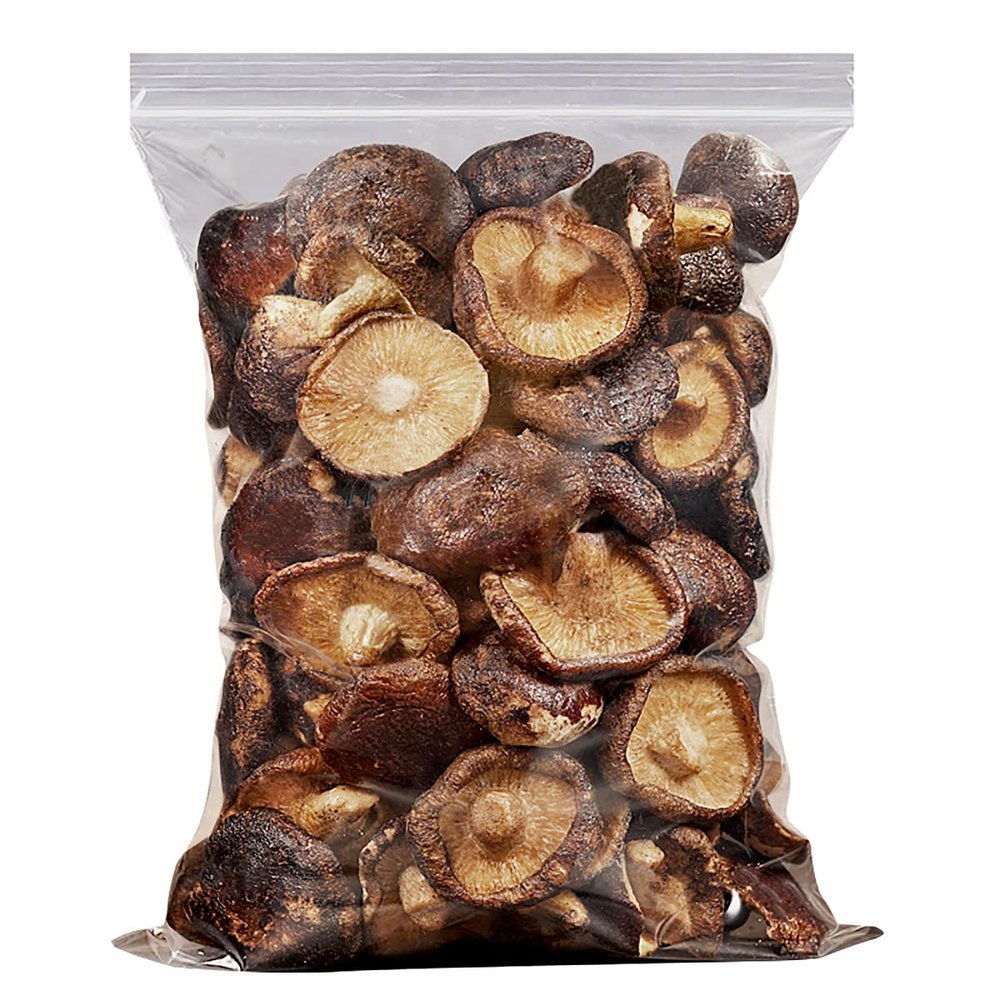 homeemoh Freeze Dried Fruits Chunks, 250g(8.82oz) Large Bulk Bag Natural Organic Fruits Snacks Chunks, Non-GMO,Mushroom