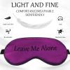 8 Pieces Sleep Mask Silk Eye Mask with Adjustable Strap Soft Blackout Blindfold Eye Cover for Women Men Full Night's Sleep, Travel, Nap, Meditation(Classic Colors) view 2