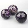 1pc Natural Purple Quartz Crystal Dream Amethyst Spheres Ball for feng Shui 75-80mm view 3