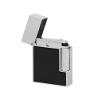 S.T. Dupont Ligne 2 Palladium and Matte Black Cling C16602 Lighter view 2