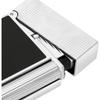 S.T. Dupont Ligne 2 Palladium and Matte Black Cling C16602 Lighter view 3