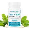 Oral Probiotics for Better Breath, Gingivitis, Strep Throat, Tonsil Stones, ENT - 6 Bn CFU Oral Probiotics with Lactobacillus Reuteri, L. Plantarum & BLIS K12-45 Chewable Tablets view 1