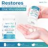 Oral Probiotics for Better Breath, Gingivitis, Strep Throat, Tonsil Stones, ENT - 6 Bn CFU Oral Probiotics with Lactobacillus Reuteri, L. Plantarum & BLIS K12-45 Chewable Tablets view 2