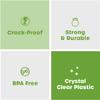 Comfy Package [Case of 1,000 12 oz. Crystal PET Clear Plastic Cups for Party - Ideal for Cold Beverages, Smoothies, and Parties view 4