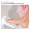 Bathroom Foot Rest, Shower Pedal Fashionable Elegant Safe Exquisite for Wash Feet for Shower for Bathroom for Shave Legs view 3