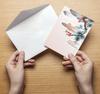 100-Pack All Occasion Greeting Cards, Assorted Blank Note Cards, 4 x 6 inch, 6 Japanese Watercolor Designs, Blank Inside, by Better Office Products, with Envelopes, 100 Pack view 2