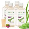 AloeCure USDA Organic Aloe Vera Juice Grape Flavor, Made Within 12 Hours of Harvest - Pure Aloe Vera Digestive & Immune Health Supplement, Helps Maintain Balanced Stomach Acidity, 16.7oz x 4 Btls view 1