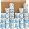 18 Rolls Waterproof Bandages Swimming Waterproof Film Dressing Roll Wounded Tape for Skin Adhesive Bandages for Shower, Tattoo, Swimming, 3 Sizes view 1