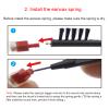 Banglijian Hearing Amplifier Accessories Earwax Springs with Brushes view 4