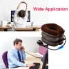 2 Pack Cervical Neck Traction Device Inflatable Collar Brace Adjustable Neck Stretcher Neck Support for Spine Alignment and Chronic Neck Pain Relief(Brown) view 4