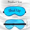 8 Pieces Sleep Mask Silk Eye Mask with Adjustable Strap Soft Blackout Blindfold Eye Cover for Women Men Full Night's Sleep, Travel, Nap, Meditation(Fresh Colors) view 2