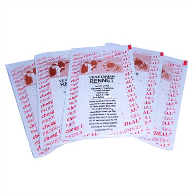 The Ideal Company 5 x RENNET & CHEESE SALT MIX 6g POUCH For any type of cheese 1 pouch for 50 litres of milk 