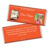 12ct Photo Birthday Party Candy Favors For Adults Bars (12 Pack) - All Ages -Then & Now Photos - Orange view 1
