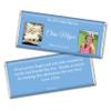 12ct Photo Birthday Party Candy Favors For Adults Bars (12 Pack) - All Ages -Then & Now Photos - Cornflower Blue view 1