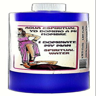 MISTIC 3 Bottles I Domiate My Man Spiritual Water-Yo Domino A Mi Hombre Agua Espiritual 16Oz - Magick Pagan