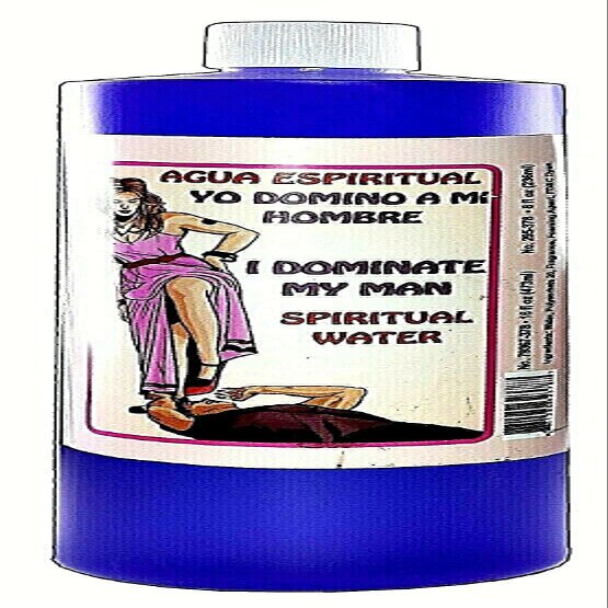 MISTIC 3 Bottles I Domiate My Man Spiritual Water-Yo Domino A Mi Hombre Agua Espiritual 16Oz - Magick Pagan