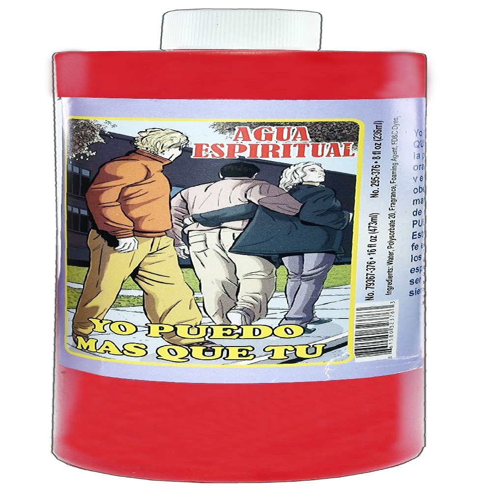 MISTIC 1 BOTTLE I CAN MORE THAN YOU CAN SPIRITUAL WATER-YO PUEDO MAS QUE TU AGUA ESPIRITUAL 16OZ - MAGICK PAGAN