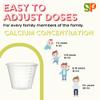 GreenPeach Liquid Calcium for Kids - Magnesium, D3 & Zinc Supplement - Calcium Citrate & Vitamin D3 Kids Calming Syrup - No Sugar No Artificial Flavors - Vegetarian Kosher (2-Pack) view 3