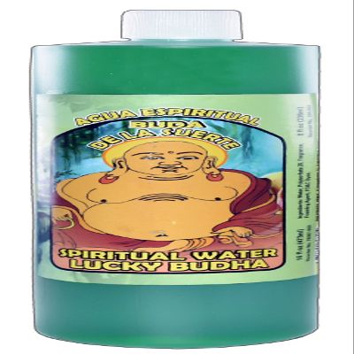 1 BOTTLE LUCKY BUDDHA SPIRITUAL WATER-BUDA DE LA SUERTE AGUA ESPIRITUAL 16OZ - MAGICK PAGAN