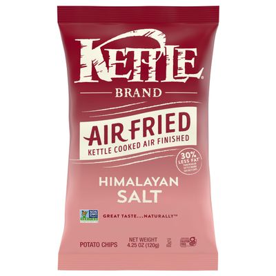 KETTLE FOODS Air Fried Himalayan Salt Chips, 4.25 OZ