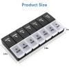 7 Day Pill Organizer 2 Times a Day, Large Weekly AM PM Pill Box, Day Night Medicine Organizer, Pill Case Twice A Day, Pill Container view 4