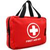 330 Piece First Aid Kit, Premium Waterproof Compact Trauma Medical Kits for Any Emergencies, Ideal for Home, Office, Car, Travel, Outdoor, Camping, Hiking, Boating (Red) view 1