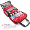 330 Piece First Aid Kit, Premium Waterproof Compact Trauma Medical Kits for Any Emergencies, Ideal for Home, Office, Car, Travel, Outdoor, Camping, Hiking, Boating (Red) view 2