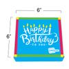 Happy Birthday Cookies 4 PACK Gift Basket for Kids Men Women | Decorated Sugar Cookie Gift Box | Individually Wrapped Party Favors Nut Free (Birthday, Standard Box) view 4