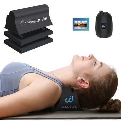 WANYIDA Neck and Shoulder Relaxer, Neck Stretcher Chiropractic Pillows for Pain Relief, Cervical Traction Device for Cervical Spine AlignmentFSA HSA Eligible