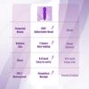 AEVEONE Personal Mini Massager - Handheld Vibration Wand, Quiet & Waterproof - 20 Speeds 8 Patterns Cordless Vibrating for Neck, Back, Tension Relief & Sports Recovery - Purple view 4
