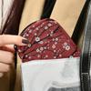 ZOEO Cherry Pill Cases Bag Red Floral Plum Vitamin Pill Box Organizers 7 Day Medicine Container Case Supplement Holder view 4