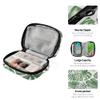 ZOEO Palm Pill Cases Bag Tropical Vitamin Pill Box Organizers 7 Day Medicine Container Case Supplement Holder view 2