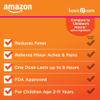 Amazon Basic Care Children's Ibuprofen Oral Suspension, 100mg, Bubblegum, 4 fl oz (Pack of 1) view 3