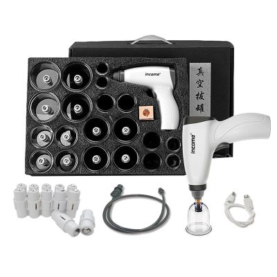 20 Cups Suction Cup Massager Vacuum Cupping Therapy Set Face Physiotherapy Jars Massage Body Cups