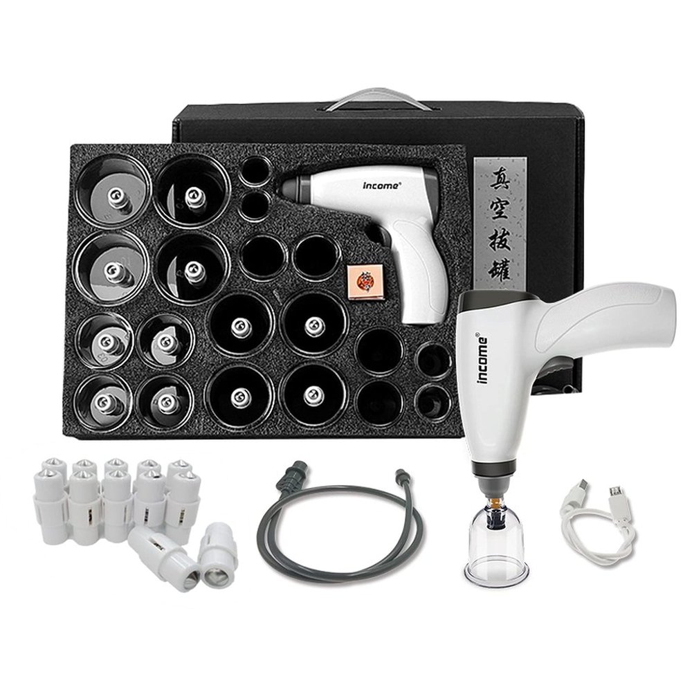 20 Cups Suction Cup Massager Vacuum Cupping Therapy Set Face Physiotherapy Jars Massage Body Cups