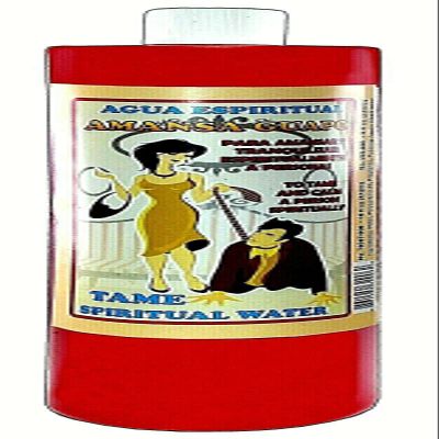 MISTIC 1 BOTTLE TAME SPIRITUAL WATER- AMANSA GUAPO AGUA ESPIRITUAL 16OZ-WICCA-MAGICK-PAGAN