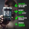Alpha Lion Superhuman Post Workout Recovery, Muscle Builder Drink, Creatine Powder + More for Lean Muscle Growth, Strength & Volume, Supplement for Women & Men (25 Servings, Gainy Smith Apple) view 2