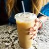 Nicole Fantini Disposable Plastic To Go Cups with Flat Lids and Straws - Clear BULK (16 Oz - 100 Pack) view 4
