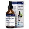 Fulvic Humic Acid 75 + Trace Minerals Liquid Supplement - Plant Derived in USA - Fulvic Acid Minerals Concentrate for Energy, Gut Health and Hydration- 1 gram per Serving - 2 oz. view 1