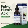 Fulvic Humic Acid 75 + Trace Minerals Liquid Supplement - Plant Derived in USA - Fulvic Acid Minerals Concentrate for Energy, Gut Health and Hydration- 1 gram per Serving - 2 oz. view 3