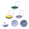 3pcs Portable Food Grade Organizer Case Compartments for Carry Durable Material Frosted Semi-Transparent Lid for Pills and view 3