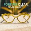 2SeeLife Oversized TR-90 Cat Eye Reading Glasses for Women  Medium-Wide Fit, Sturdy Frame, Premium Geometric Readers, Amber Gold, +2.75 view 4
