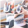 2Pcs Blade Brush Knife and Cutlery Cleaner Green Brush Bristle Scrub for Kitchen Washing Non-Slip by Lucky Shop1234 (Grey, 2pcs) view 2